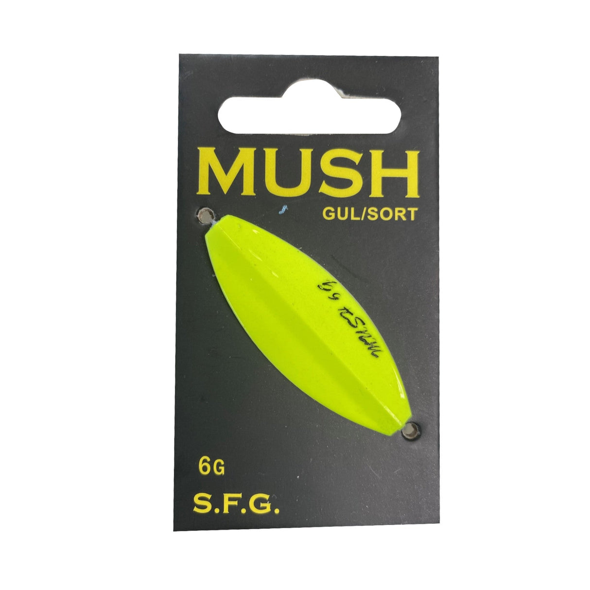 MUSH Gennemløbsblink - Gul/Sort