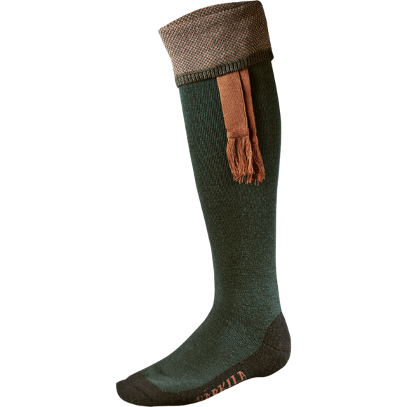 Härkila Sporting Estate sok - Unisex - Bottle green/Bronze
