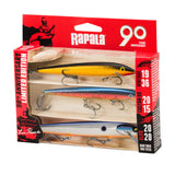 Rapala 90 års Jubilæum Wobblere - 3 pak