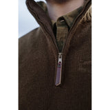 Härkila Annaboda WSP ½-Zip Strik - Herre - Demitasse Brown