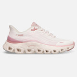 Skechers Slip-ins: Arch Fit Glide-Step Wave Sko - Dame - Natural/Pink