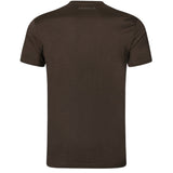 Härkila Base All Season S/S T-shirt - Herre - Shadow Brown