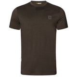 Härkila Base All Season S/S T-shirt - Herre - Shadow Brown