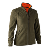 Deerhunter Lady Pam Bonded Fleecejakke - Dame - vendbar - Orange