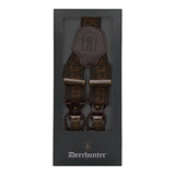 Deerhunter Combi seler knap og clips - Walnut