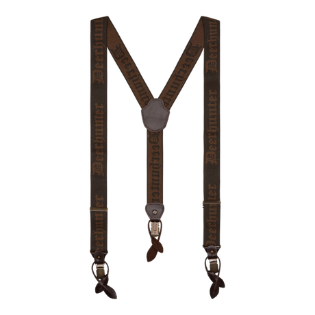 Deerhunter Combi seler knap og clips - Walnut