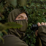 Härkila Deer Stalker Fleece-hættetrøje med fuld lynlås - Herre - Willow Green