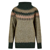 Dubarry Devlin Fair Isle pattern sweater - Dame - Olive Multi