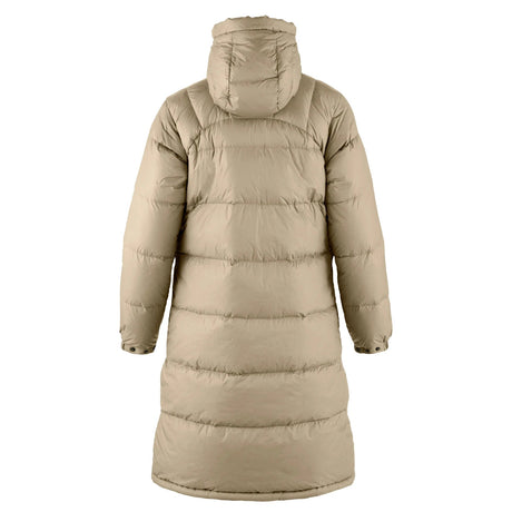 Fjällräven Expedition Long Down Parka W Dunfrakke - Dame - Fossil