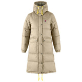 Fjällräven Expedition Long Down Parka W Dunfrakke - Dame - Fossil
