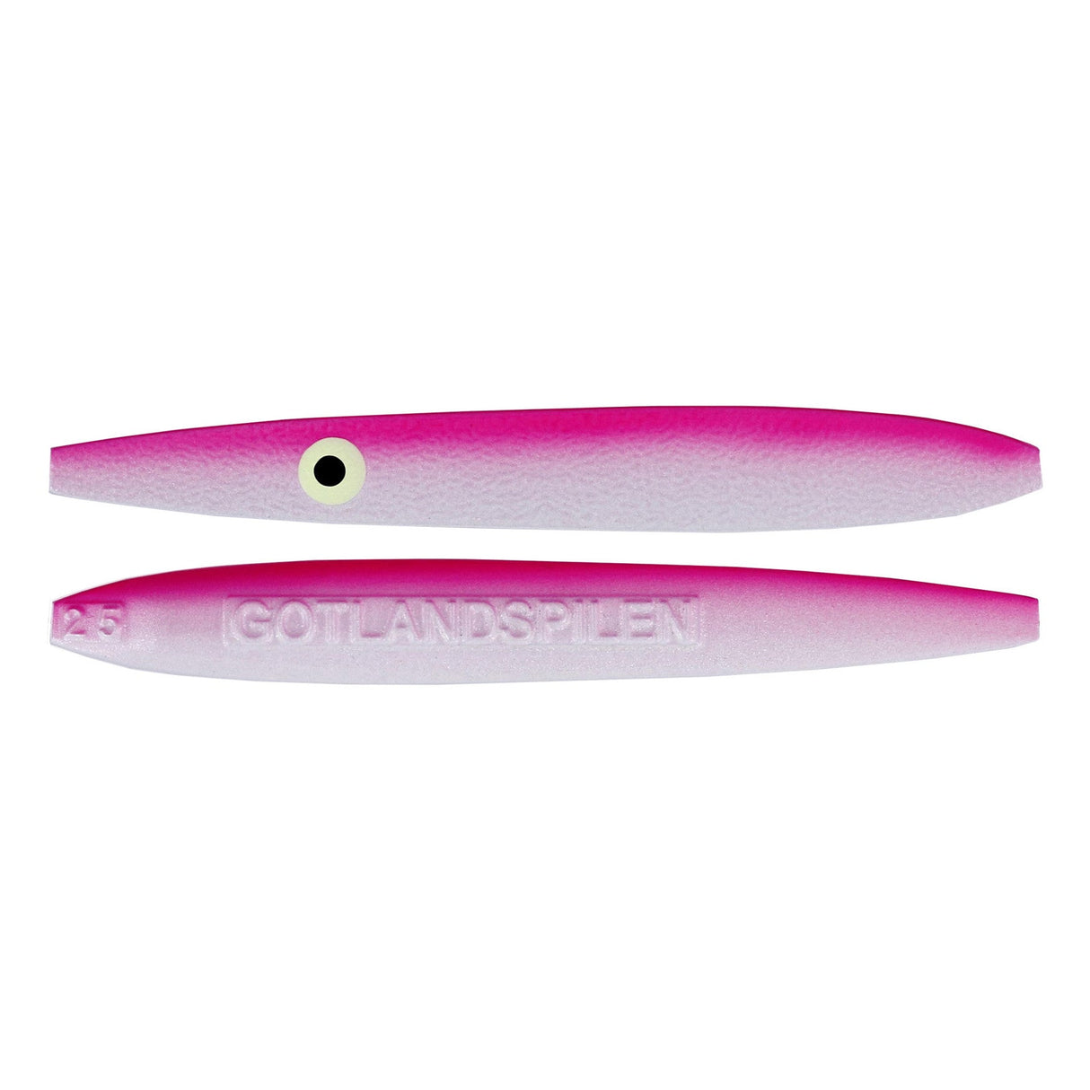 OG Lures Gotlandspilen Gennemløbsblink - Pink Pearl