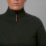 Härkila Metso full zip Lady Fleece - Dame - Willow green