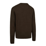 Deerhunter Harrington O-Neck Strik - Herre - Brown Melange