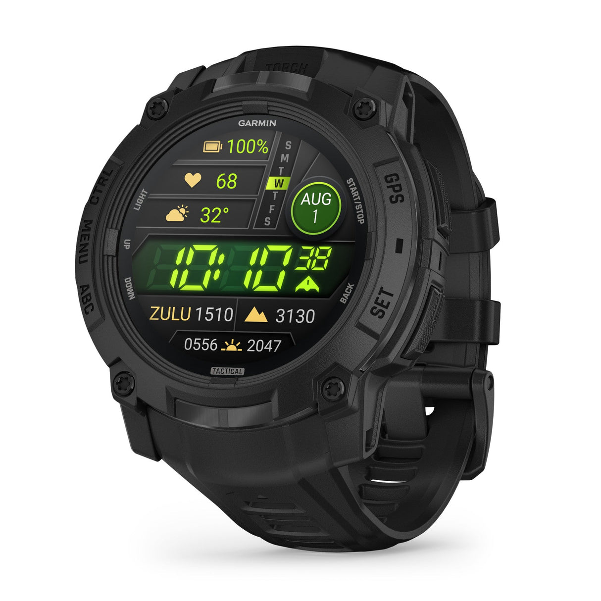Garmin Instinct 3 Tactical Smartwatch - AMOLED - 50 mm