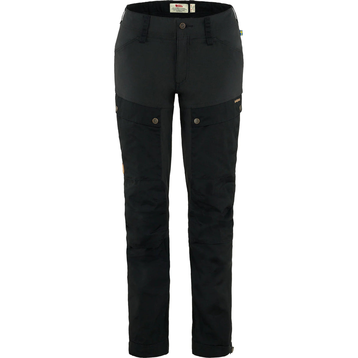 Fjällräven Keb Curved W Bukser - Short - Dame - Sort