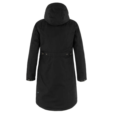 Fjällräven Kiruna Hydratic Padded Parka W Frakke - Dame - Sort