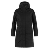 Fjällräven Kiruna Hydratic Padded Parka W Frakke - Dame - Sort