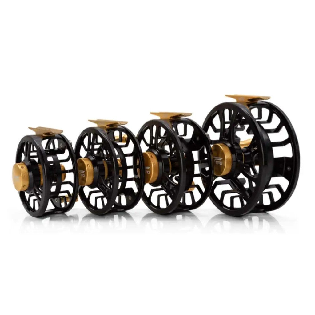 TFO NTR Fluehjul - Gold/Black