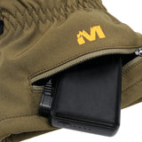 Muddy Nucleus Softshell Handske m. varme - Unisex - Brown Clay