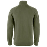 Fjällräven Övik Lite Half Zip M Strik - Herre - Laurel Green