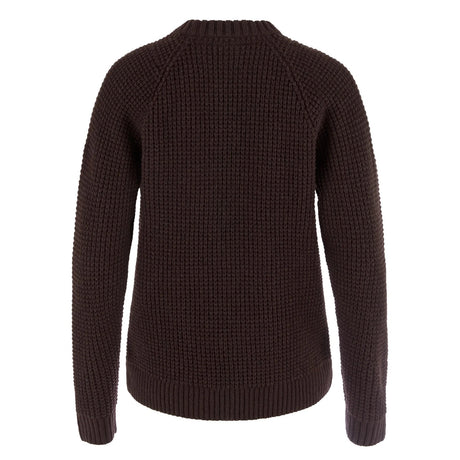 Fjällräven Övik Waffle Strik - Dame - Black Oak