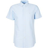 Barbour Oxtown S/S Skjorte  Herreskjorte - Sky