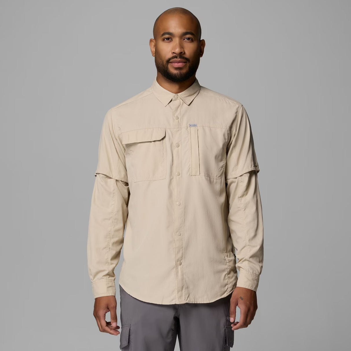 Columbia Skien Valley L/S Skjorte - Herre - Ancient Fossil