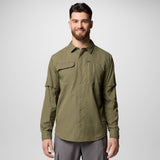 Columbia Skien Valley L/S Skjorte - Herre - Stone Green