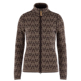 Fjällräven Snow W Cardigan - Damestrik - Suede Brown