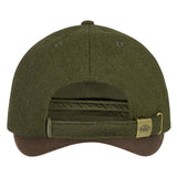Blaser Suede Felt Kasket - Dark Olive/Dark Brown