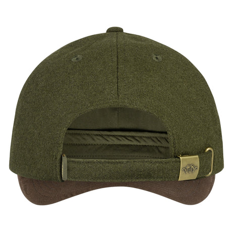 Blaser Suede Felt Kasket - Dark Olive/Dark Brown