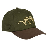 Blaser Suede Felt Kasket - Dark Olive/Dark Brown