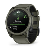 Garmin Tactix® 8 Cerakote Taktisk Smartwatch - AMOLED - 51 mm - Olive Drab