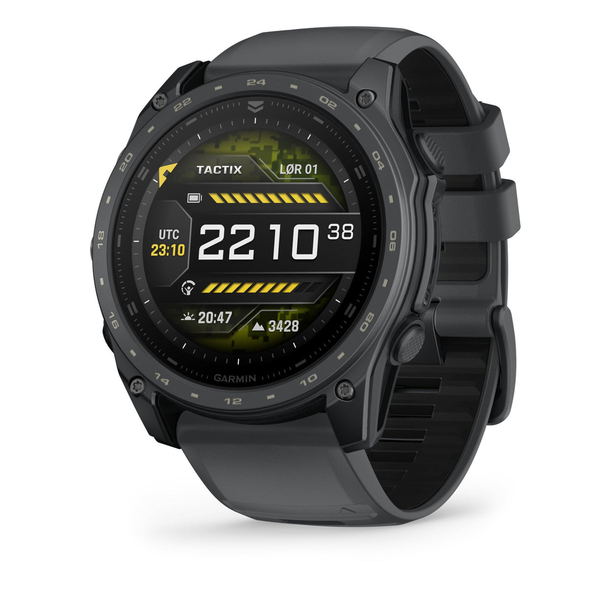 Garmin Tactix® 8 Cerakote Taktisk Smartwatch - AMOLED - 51 mm - Slate Grey