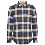Barbour Valley Tailored Shirt - Herreskjorte - Ecru
