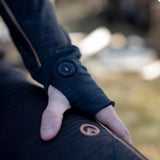 HappyHot Yukon ½-zip Varmeundertrøje - Herre - Sort