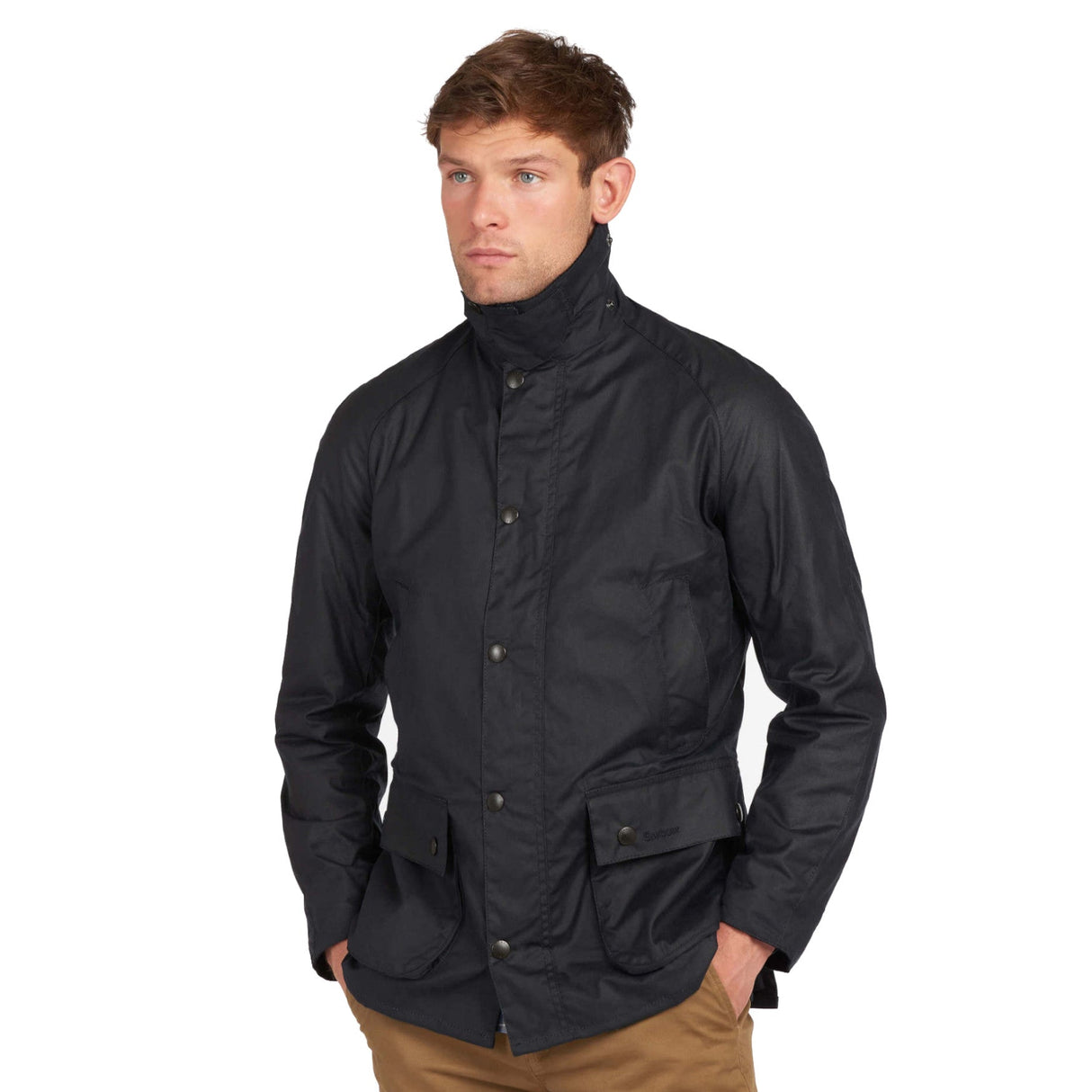 Barbour Ashby Wax Jakke - Herre - Navy