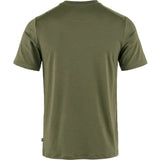 Fjällräven Abisko Wool SS M T-Shirt - Herre - Laurel Green
