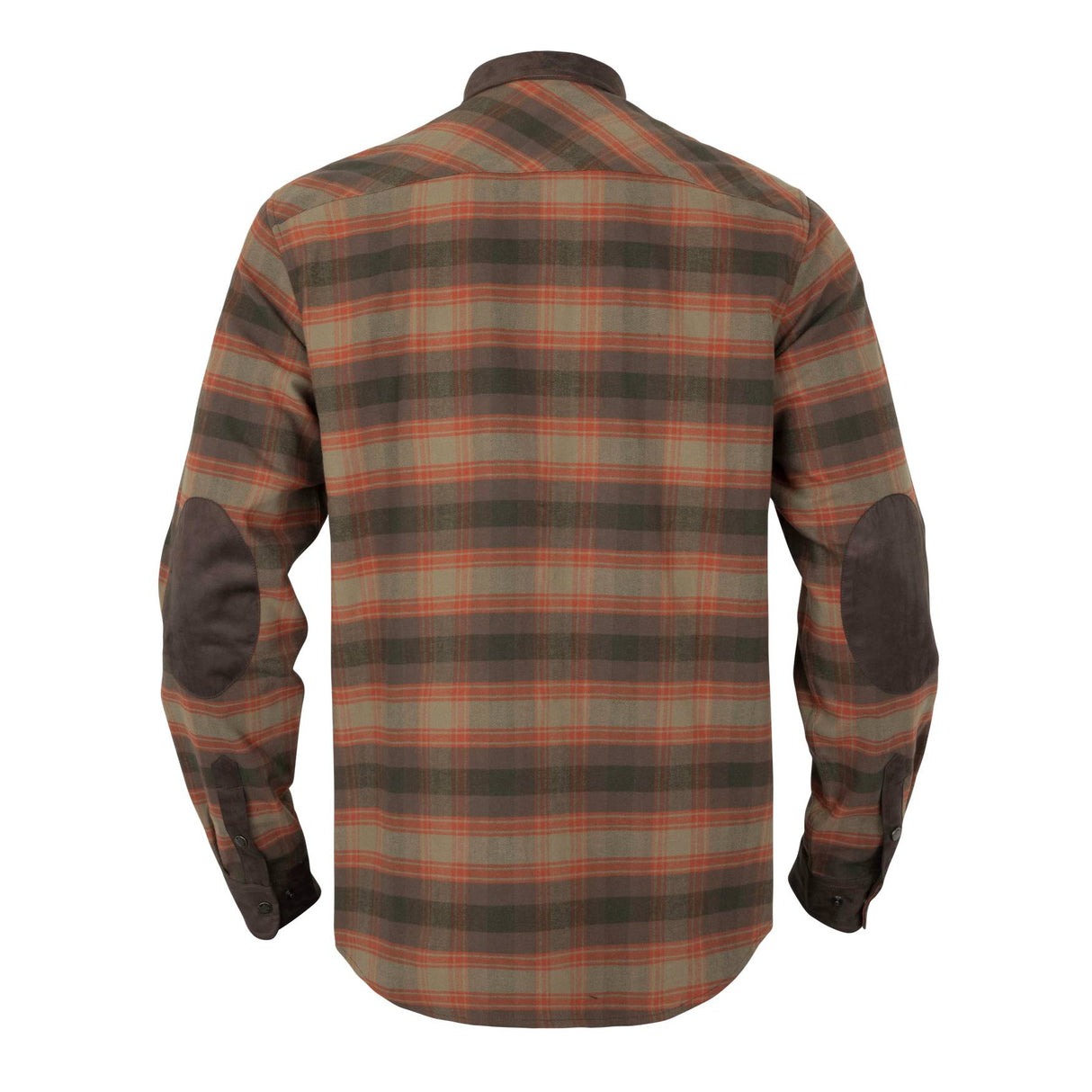 Härkila Aivak L/S Skjorte Herre - Autumn Orange Check