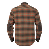 Härkila Aivak L/S Skjorte Herre - Autumn Orange Check