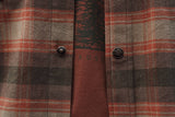 Härkila Aivak L/S Skjorte Herre - Autumn Orange Check