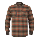 Härkila Aivak L/S Skjorte Herre - Autumn Orange Check