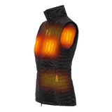 Happyhot Alaska Deluxe Varmevest - Dame - Sort