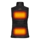 Happyhot Alaska Deluxe Varmevest - Dame - Sort