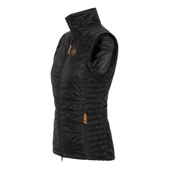 Happyhot Alaska Deluxe Varmevest - Dame - Sort