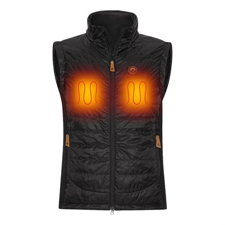 Happyhot Alaska Deluxe Varmevest - Herre - Sort