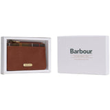 Barbour Alder Læder Kortholder - Dame - Brown/Classic Tartan