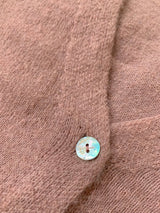 Kopenhaken Balvi Short Sleeve Cardigan - Dame - Fawn