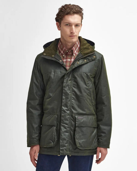 Barbour Bleaberry Wax Jakke - Herre - Fern