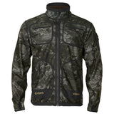 Härkila Kamko NOCTYX WSP Reversible Fleecejakke - Herre - Axis MSP Black/Willow Green